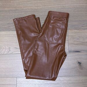 Abercrombie Faux Leather Pants